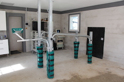 Le bloc opératoire de la clinique équipe haras de la Trevaresse tout près de Aix en Provence